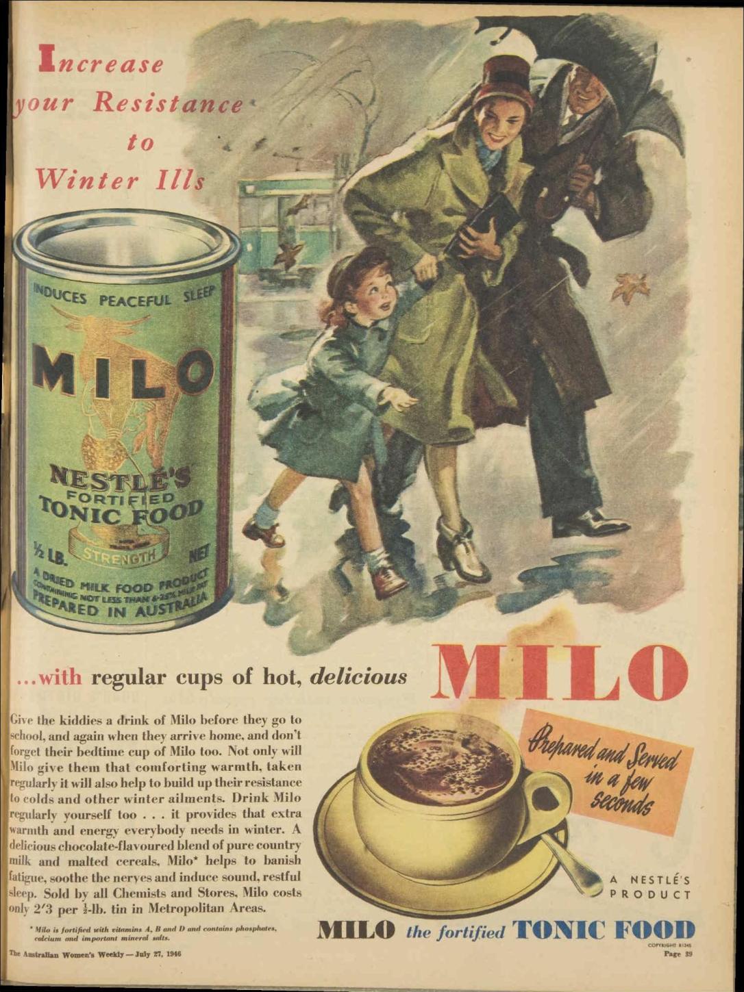 Milo 27 July 1946